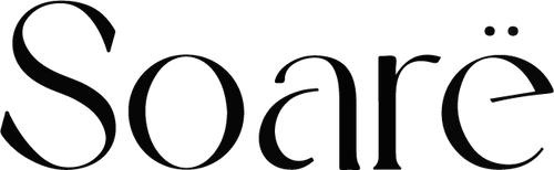 Logo of the brand 'Soare' with a stylized 'e' on a white background